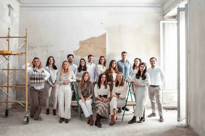 El equipo de Lumier en su oficina de Madrid