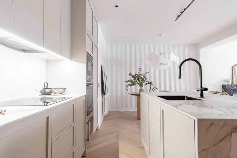 Cocina después de la reforma integral