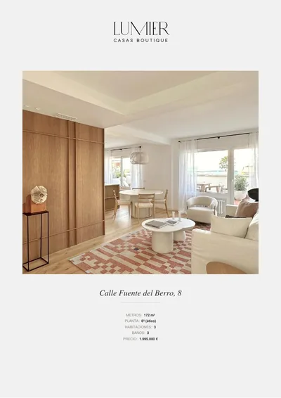 Dossier de la vivienda — Ático en barrio de Salamanca