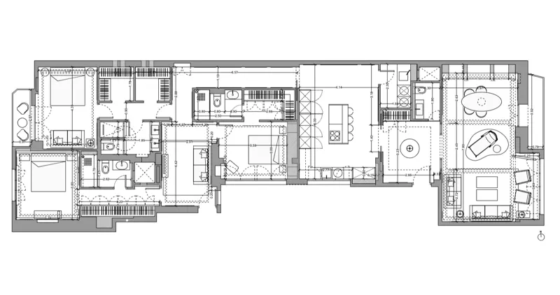 Plano de la vivienda — Piso en Hermosilla