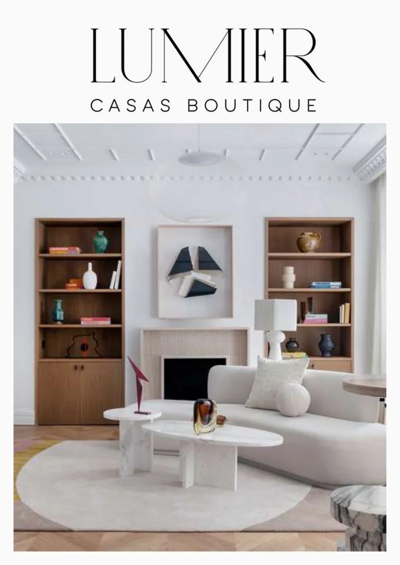 Portada de la revista Lumier · Casas Boutique
